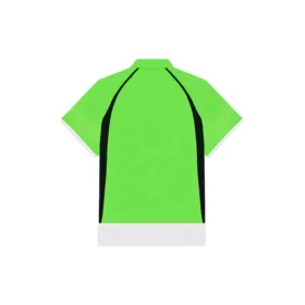 Polo unisex FW21 con ricamo, verde 661507TKVA53007