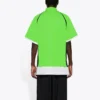 Polo unisex FW21 con ricamo, verde 661507TKVA53007