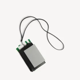 Porta passaporto da uomo per cellulare in grigio Balenciaga
