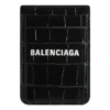 Portacarte Cash Magnet con goffratura a coccodrillo “Black White” 6758352AAYM1090