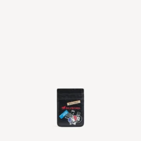 Portacarte da uomo Cash Magnet in nero/multicolore