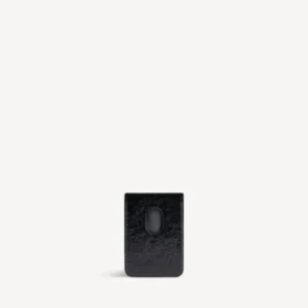 Portacarte da uomo Monaco con chiusura magnetica  in nero