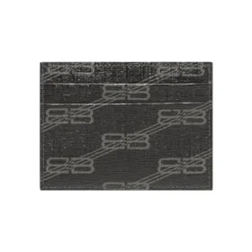 Portacarte Signature in tela rivestita con BB Monogram “Black” 594309210D81061