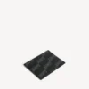 Portacarte Signature in tela rivestita con BB Monogram, colore nero