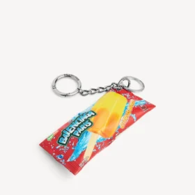 Portachiavi/ciondolo da uomo a forma di sacchetto per snack, rosso Portachiavi/ciondolo da uomo a forma di sacchetto per snack, rosso