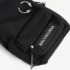 Portachiavi/ciondolo da zainetto Balenciaga i pubg i pubgm Explorer Micro da uomo, nero