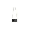Portafoglio Crush con catena trapuntato “Black” 781723210J11000