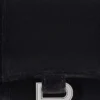 Portafoglio Hourglass in jersey di velluto con catena “Black” 6560502AAPT1000
