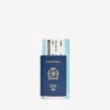 Portafoglio lungo da uomo per passaporto con 1 biglietto, blu passaporto