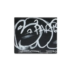 Portafoglio quadrato pieghevole Graffiti “Black White” 594549210LH1090