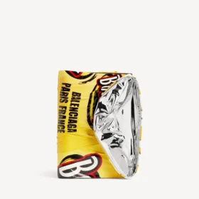 Portapassaporto da uomo “Chips” in giallo