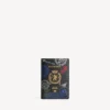 Portapassaporto da uomo in nero/multicolore