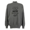 Questo non è il nuovo maglione con logo Balenciaga “Dark Grey” 652981TKVE41069