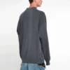 Questo non è il nuovo maglione con logo Balenciaga “Dark Grey” 652981TKVE41069