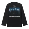 Rammstein Germania – Maglia unisex a maniche lunghe con stampa della band – Nero 651796TLV511000
