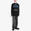 Rammstein Germania – Maglia unisex a maniche lunghe con stampa della band – Nero 651796TLV511000