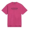 Retail Therapy Slit T-shirt “Burgundy Black” 675016TLVB16165