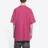 Retail Therapy Slit T-shirt “Burgundy Black” 675016TLVB16165