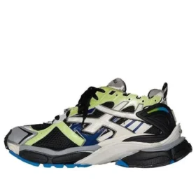 Runner Sneaker “Grigio Blu Verde” 677403W3RB55179