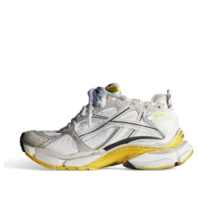 Runner Sneakers “Beige, bianco, giallo, nylon e tessuto simile alla pelle scamosciata” 772767W3RNY9170