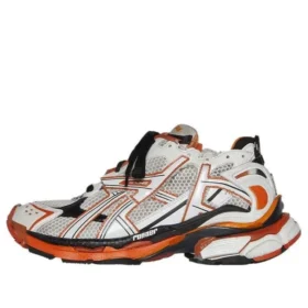 Runner Sneakers “Bianco Arancione Nero” 677403W3RB79051