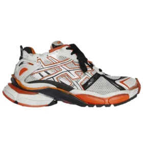 Runner Sneakers “Bianco Arancione Nero” 677403W3RB79051