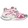 Runner Sneakers “Bianco, rosa, grigio, rete e nylon” 677402W3RBN9155