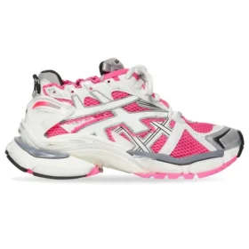 Runner Sneakers “Bianco, rosa, grigio, rete e nylon” 677402W3RBN9155
