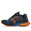 Runner Sneakers “Rete e nylon blu, arancione e nero” 677403W3RB34719