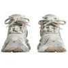 Runner Sneakers “Tessuto in nylon beige effetto pelle scamosciata” 772767W3RNY9797