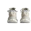 Runner Sneakers “Tessuto in nylon beige effetto pelle scamosciata” 772767W3RNY9797