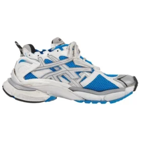 Runner Sneakers “White Blue Mesh and Nylon” 677402W3RB34912