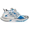 Runner Sneakers “White Blue Mesh and Nylon” 677403W3RB34912