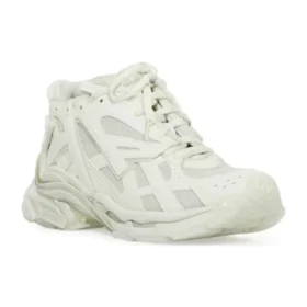 Runner Sneakers “White Mesh and Nylon” 677403W3RBH9001