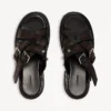 Sabot aperte Venom da donna in marrone