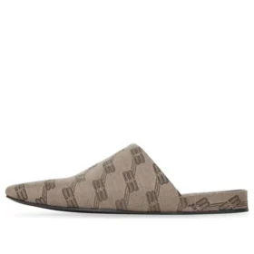 Sabot comodo con monogramma BB Monogram “Beige Brown” 653879W2I103020