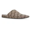 Sabot comodo con monogramma BB Monogram “Beige Brown” 653879W2I103020