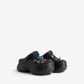 Sabot Crocs™ da donna con Jibbitz™ in nero