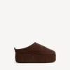 Sabot da donna Alaska con plateau morbido in color espresso chiaro Sabot da donna Alaska con plateau morbido in color espresso chiaro