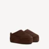 Sabot da donna Alaska con plateau morbido in color espresso chiaro Sabot da donna Alaska con plateau morbido in color espresso chiaro