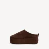 Sabot da donna Alaska con plateau morbido in color espresso chiaro Sabot da donna Alaska con plateau morbido in color espresso chiaro