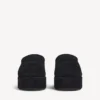 Sabot da donna Alaska Soft con plateau, colore nero