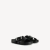 Sabot da uomo con cintura, colore nero