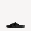 Sabot da uomo con cintura, colore nero