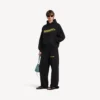 Sabot da uomo con cintura, colore nero