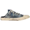 Sabot in Denim effetto consumato “Paris” “Blue” 693952W3RCL4090