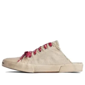 Sabot Paris “Cotone bianco strappato e gomma bianca” 693952W3PA59060
