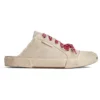 Sabot Paris “Cotone bianco strappato e gomma bianca” 693952W3PA59060