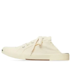 Sabot Paris “Cotone strappato bianco e gomma bianca” 693953W3RC69090