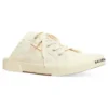 Sabot Paris “Cotone strappato bianco e gomma bianca” 693953W3RC69090